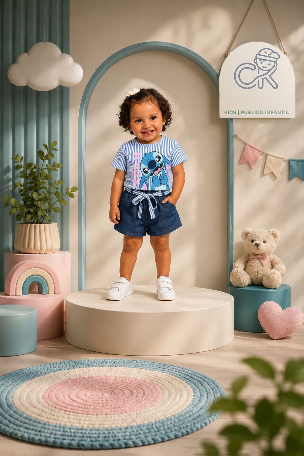 Conjunto Blusa Box e Short — loja demo